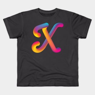 Curly X Kids T-Shirt